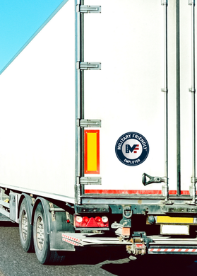 Military Friendly Logo Fleet and Truck Decals