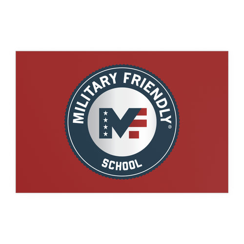 Military Friendly School® - Indoor/Outdoor Poster