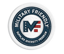 250pcs-500pcs Military Friendly® 3x3 Embroidered Patches – Iron-On