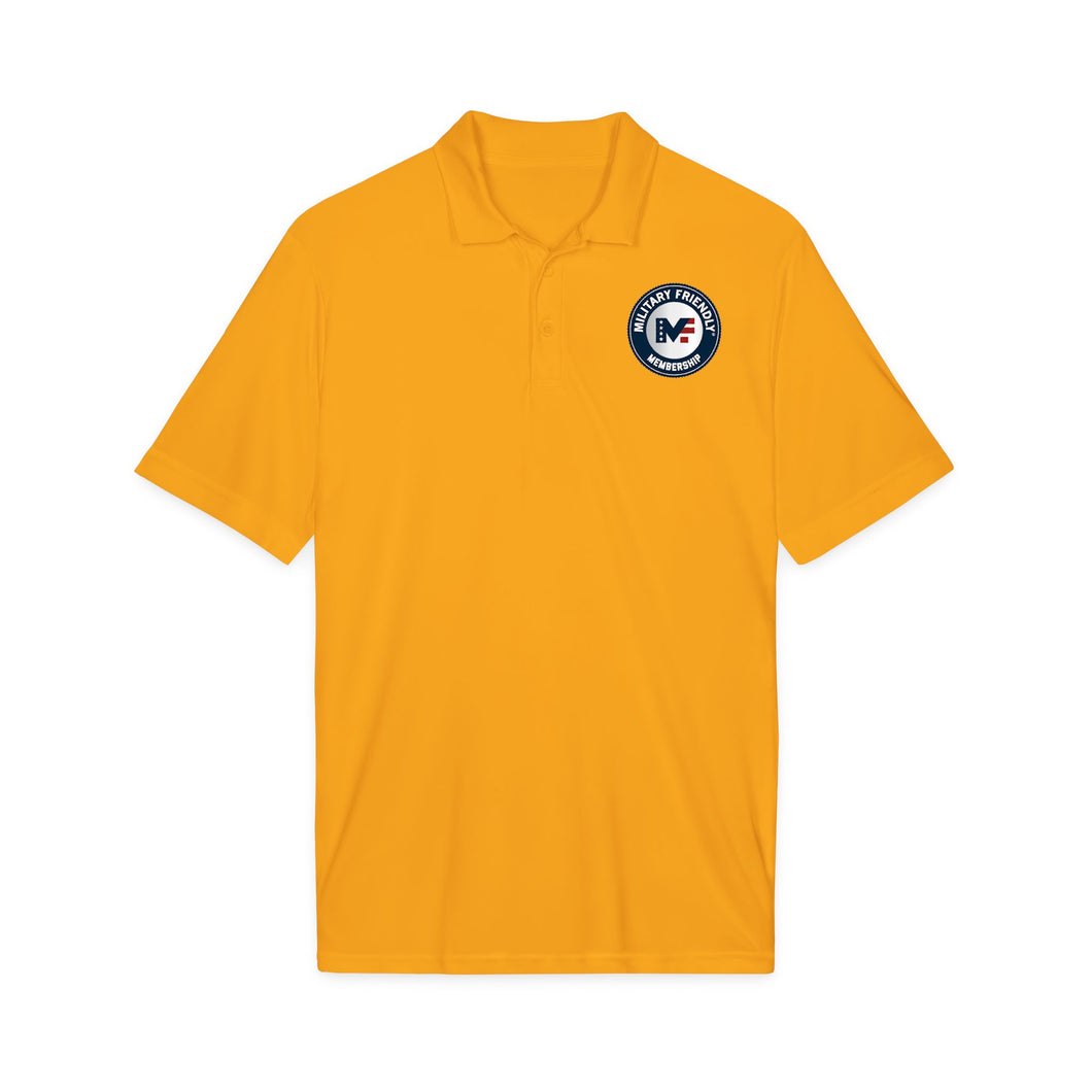 Military Friendly Polo Shirt – Embroidered 'Military Friendly' Crest