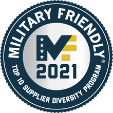 Military Friendly Supplier Diversity Award Plaque