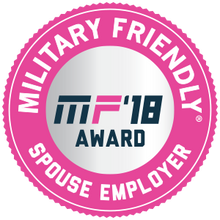 Military Friendly Spouse Employer Award Plaque