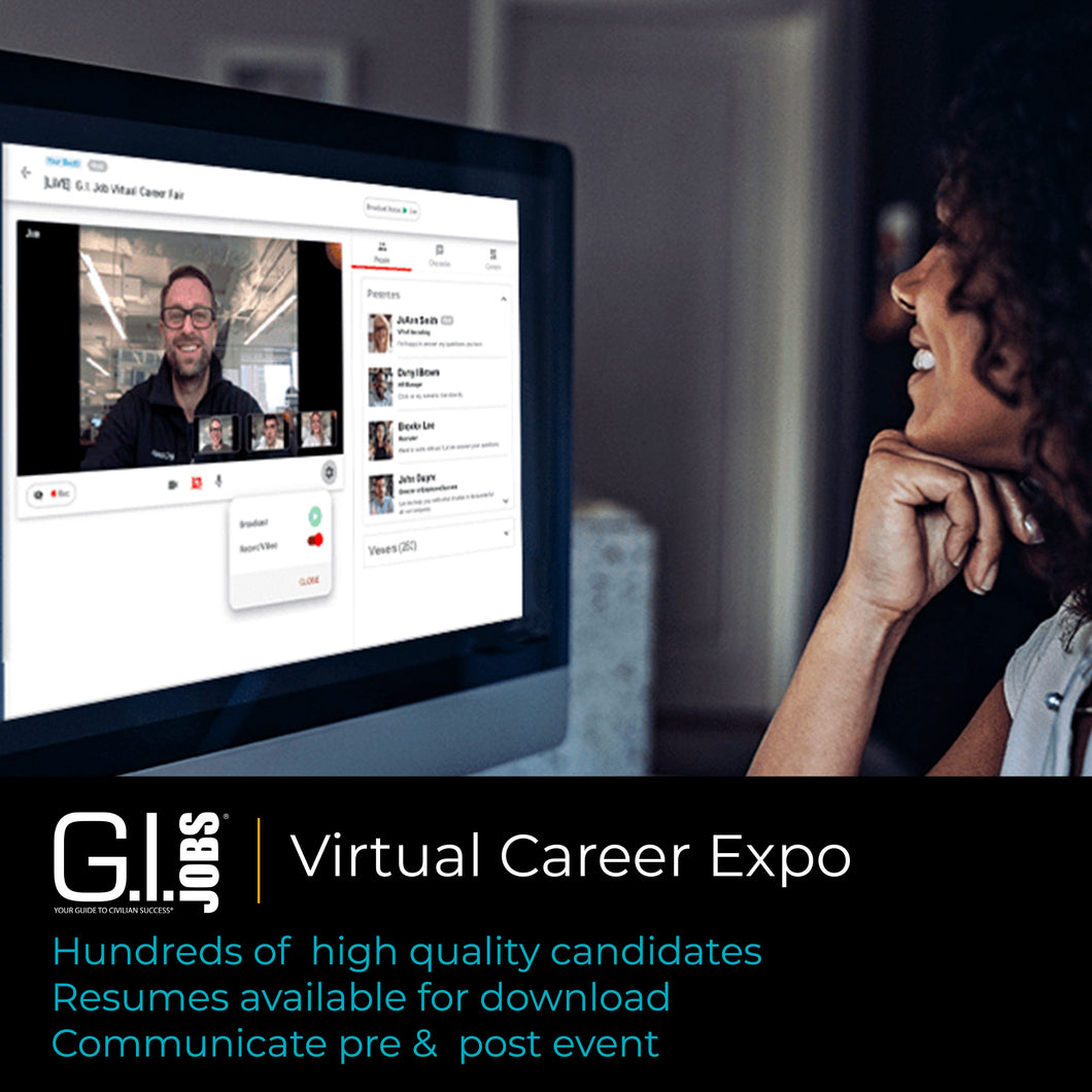 G.I. Jobs® Virtual Job Fair - Recruitment Booth
